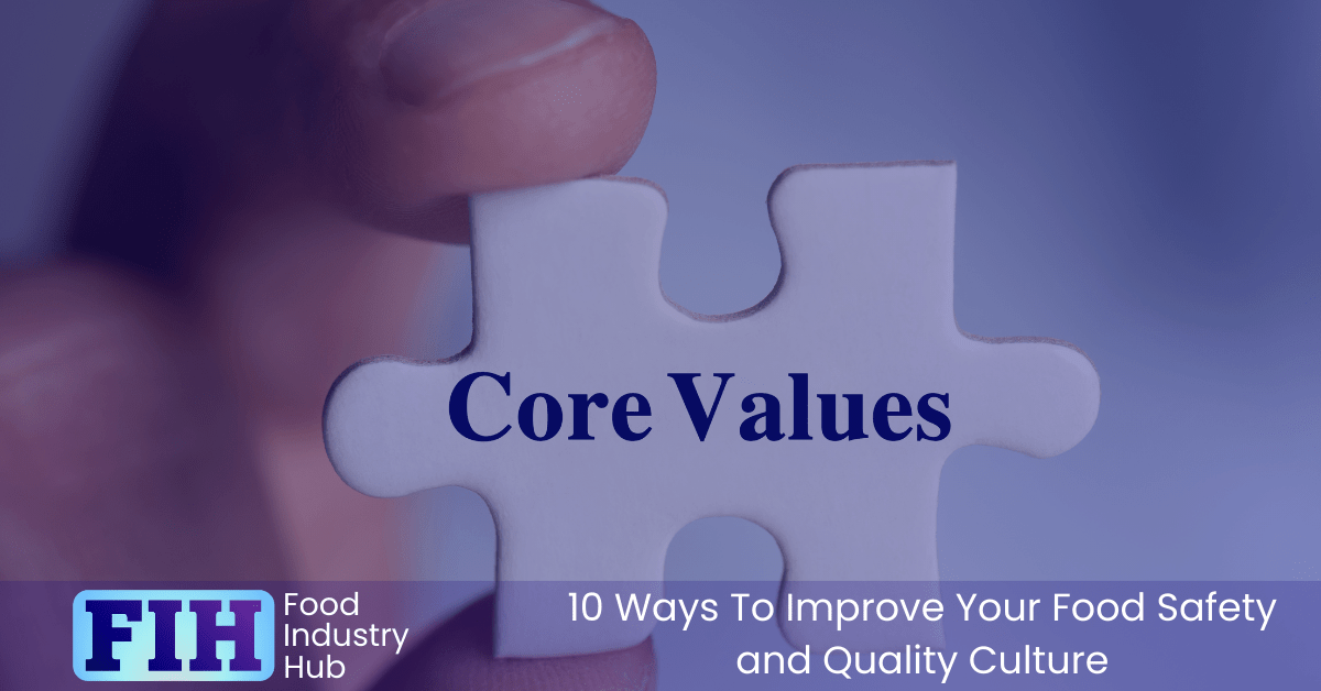 Carry Out a Values Analysis