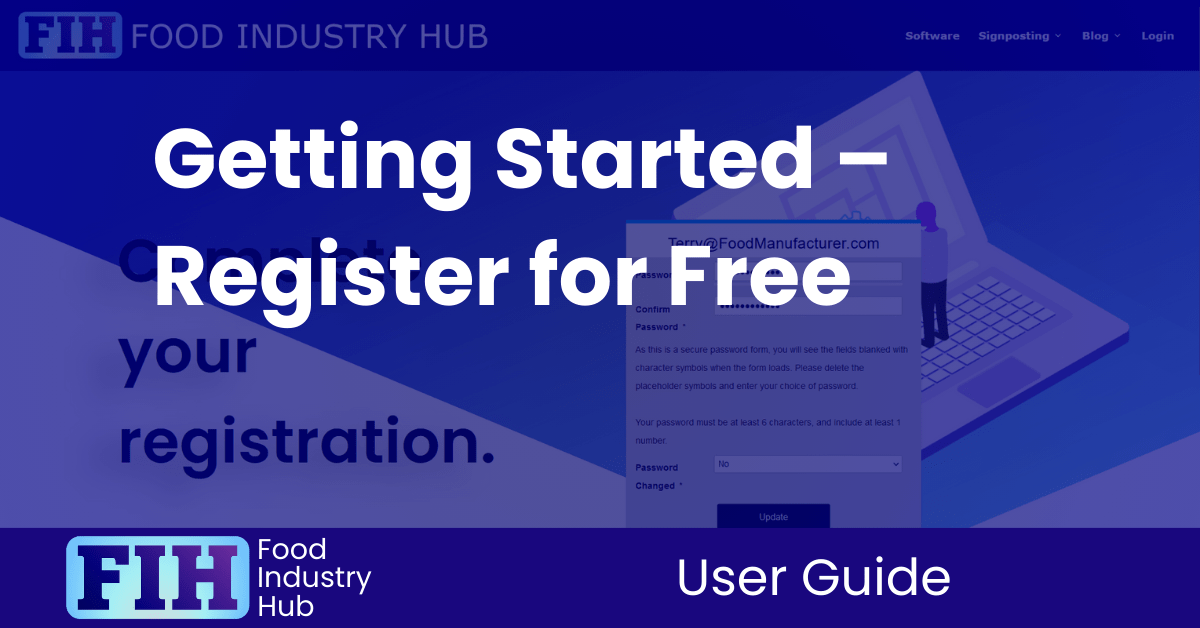 Getting Started – Register for Free