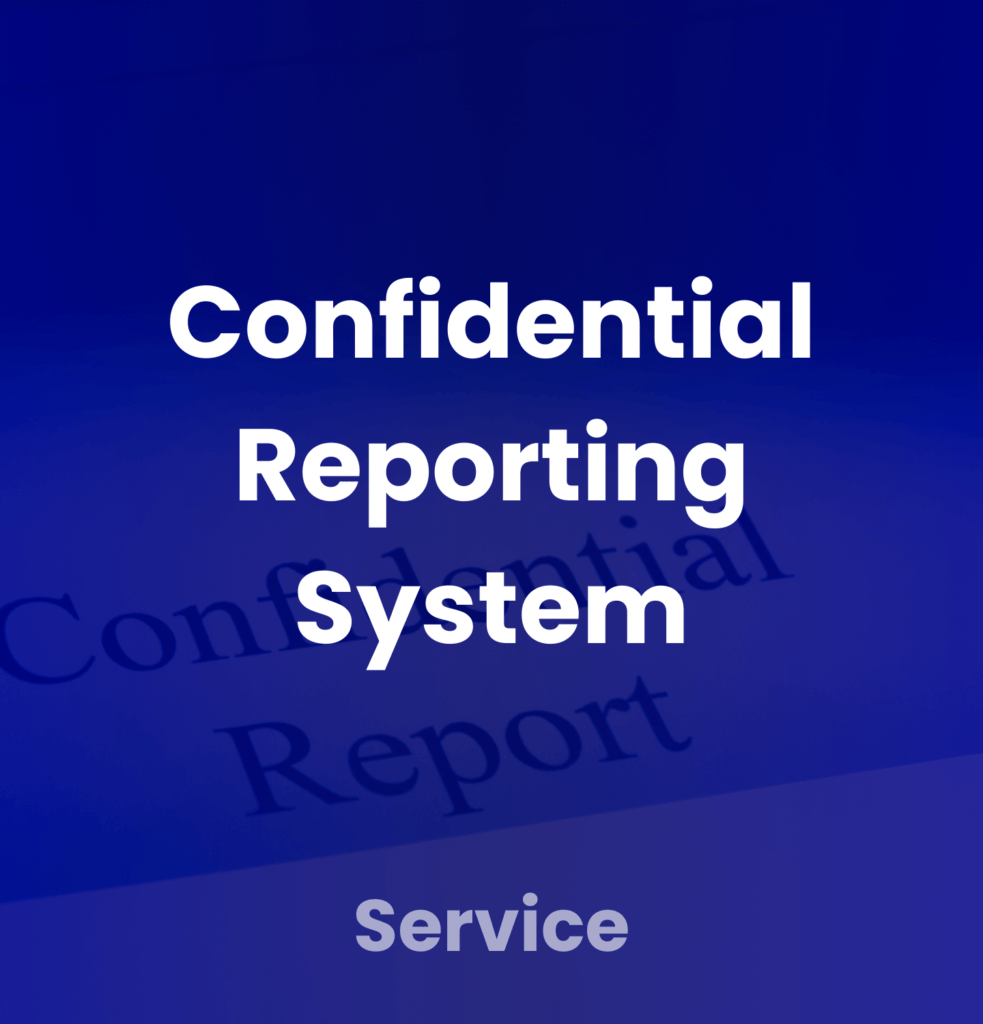 Confidential Reporting System