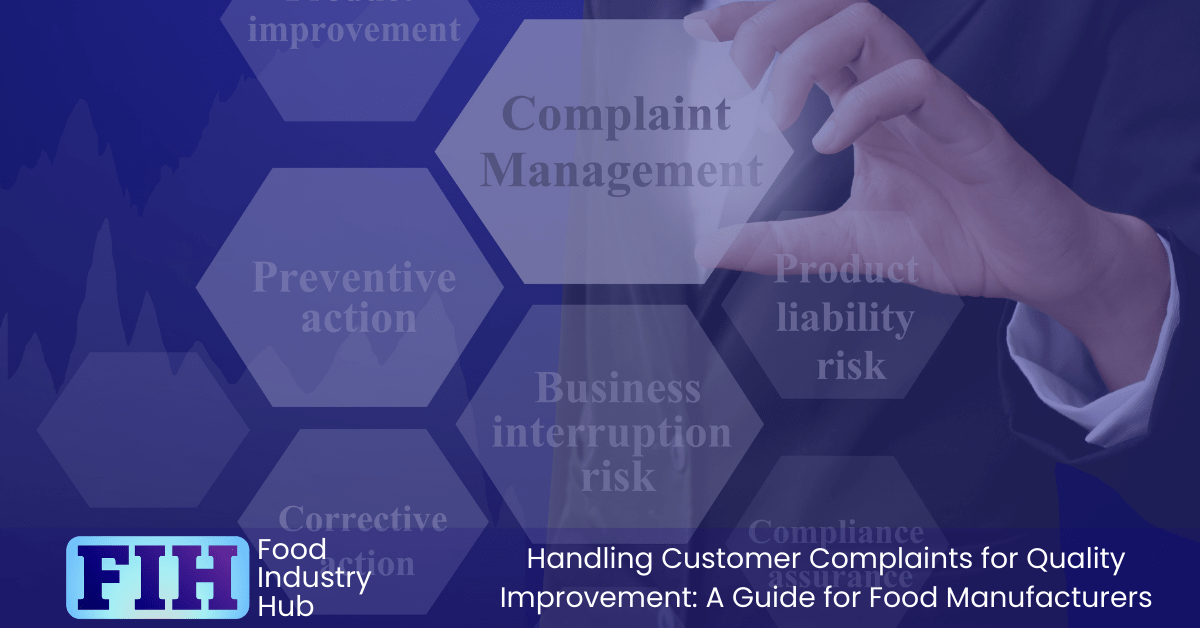 Establish a system for managing complaints