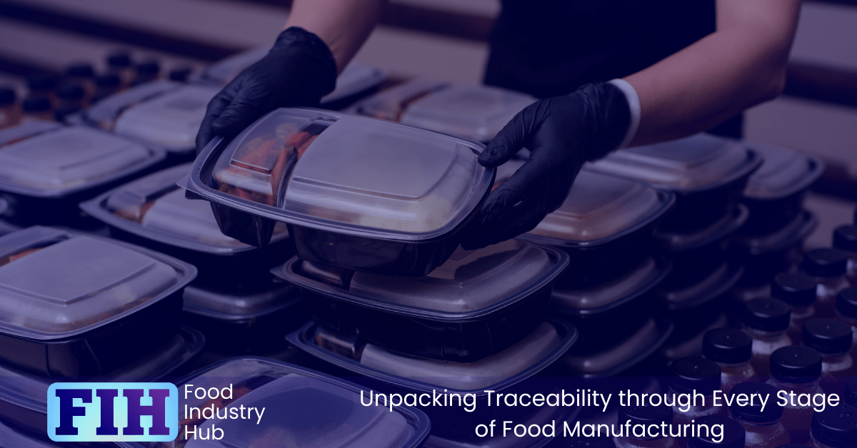 Traceability must include food contact packaging materials