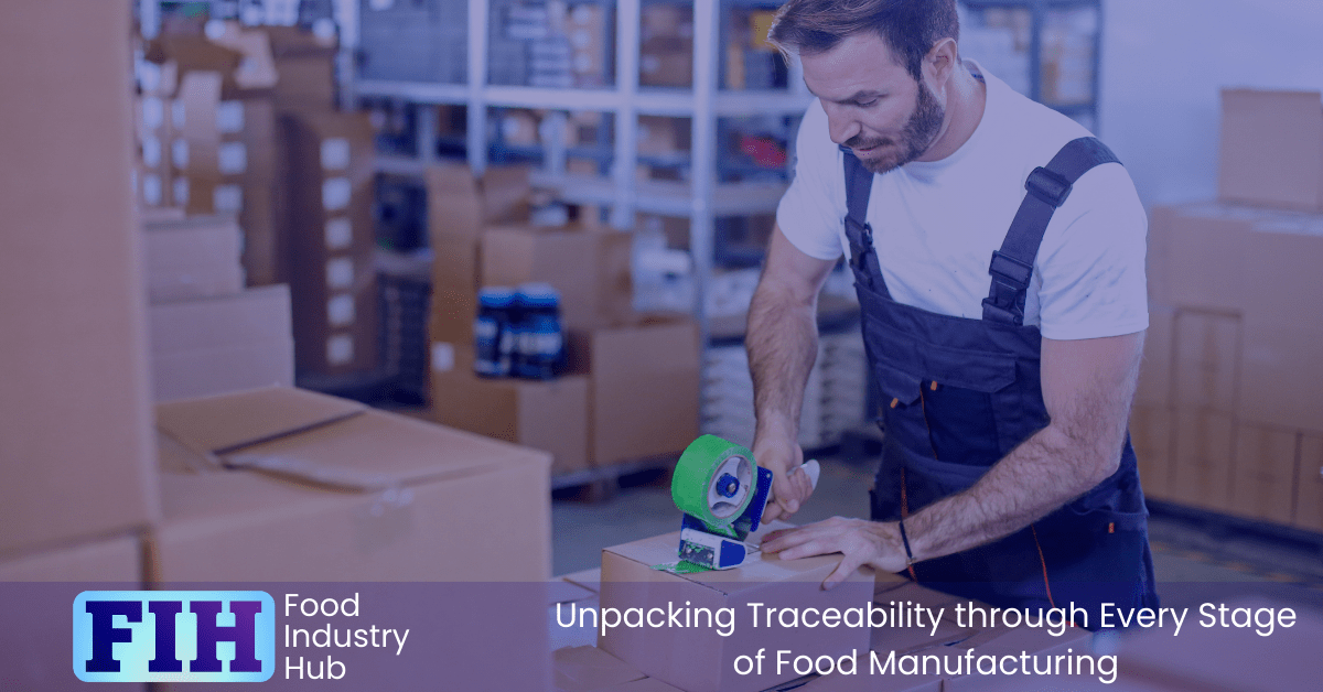 Traceability needs to be maintained at packing