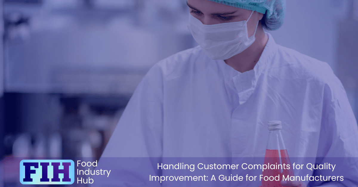 Use complaints data to improve your manufacturing processes