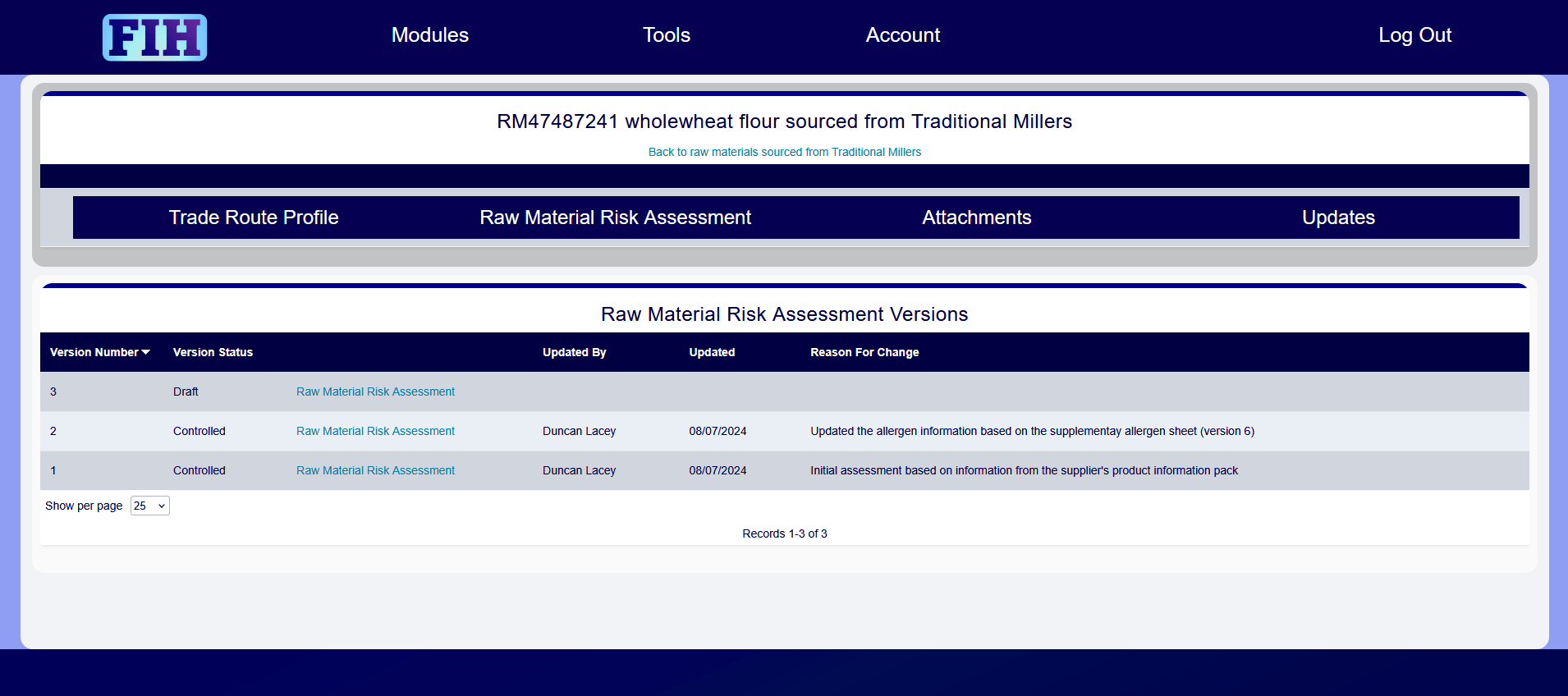 Food Industry Hub Management Systems Software